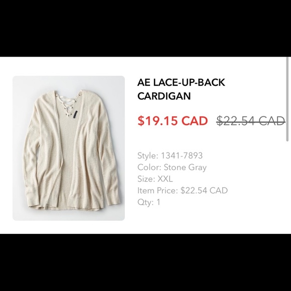 Cream coloured cardigan - Picture 1 of 1